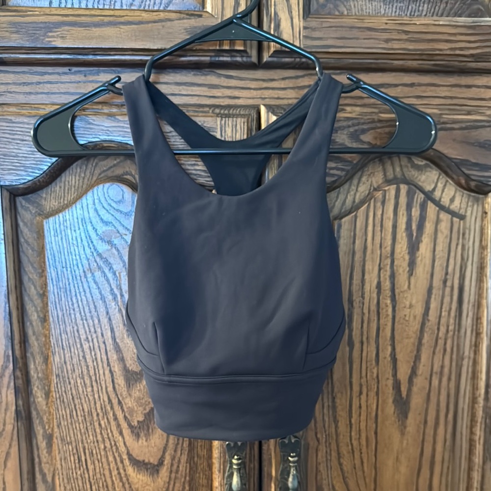 GUC! Lululemon Black Racerback Sports Bra, size 32D